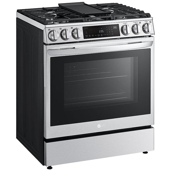 LG Slide-In Gas Range with ProBake Convection, 30 Inch - LSGL6335F