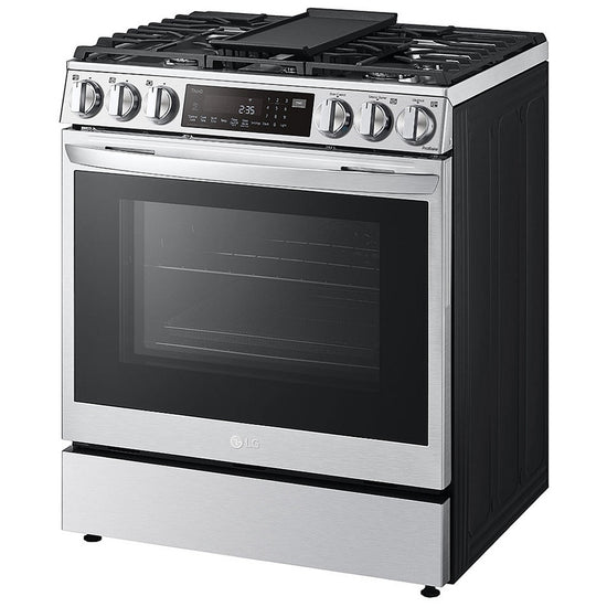 LG Slide-In Gas Range with ProBake Convection, 30 Inch - LSGL6335F