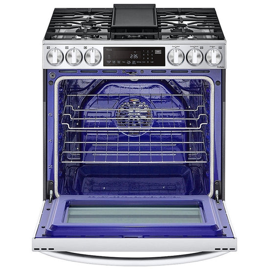 LG Slide-In Gas Range with ProBake Convection, 30 Inch - LSGL6335F