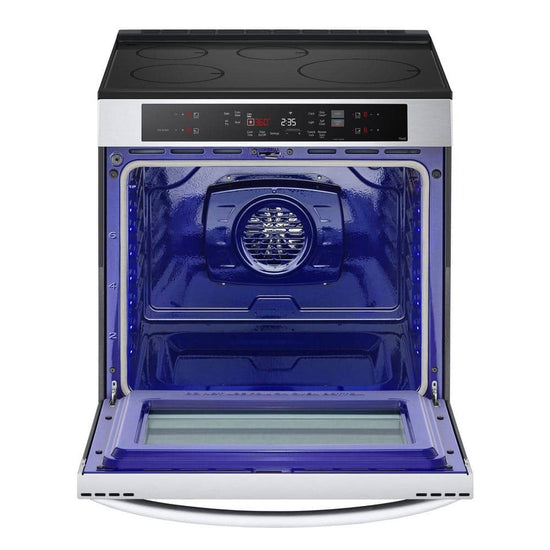 LG 6.3 cu ft Induction Slide-In Range, PrintProof Stainless - LSIL6332FE