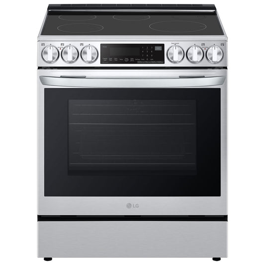 LG 30 Inch Slide-In Induction Range with True Convection, Stainless Steel - LSIL6336F