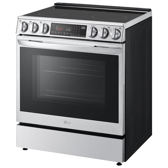 LG 30 Inch Slide-In Induction Range with True Convection, Stainless Steel - LSIL6336F