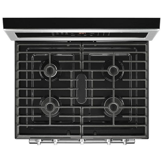 Maytag 30 Inch Freestanding Gas Range, Fingerprint Resistant Stainless - MGR8800FZ