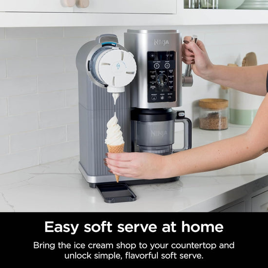 Ninja CREAMi Swirl Ice Cream and Soft Serve Maker - NC701C