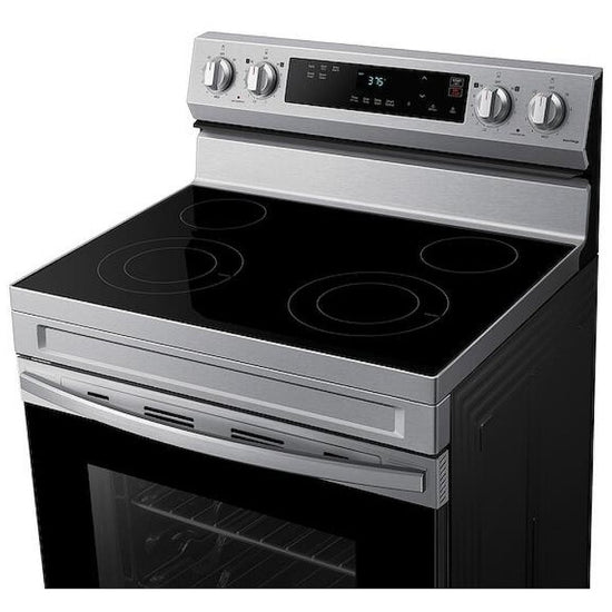 Samsung 30 Inch Freestanding Electric Range, Stainless Steel - NE63A6111SS
