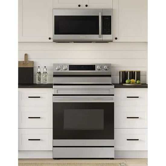 Samsung 30 Inch Freestanding Electric Range with Convection & Air Fry - NE63A6511SS