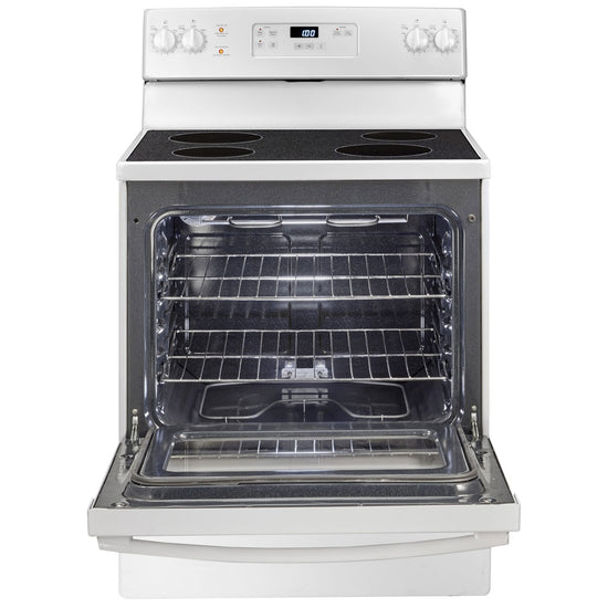 Insignia 30 Inch Electric Range, White - NS-RNE4BMWH9-C