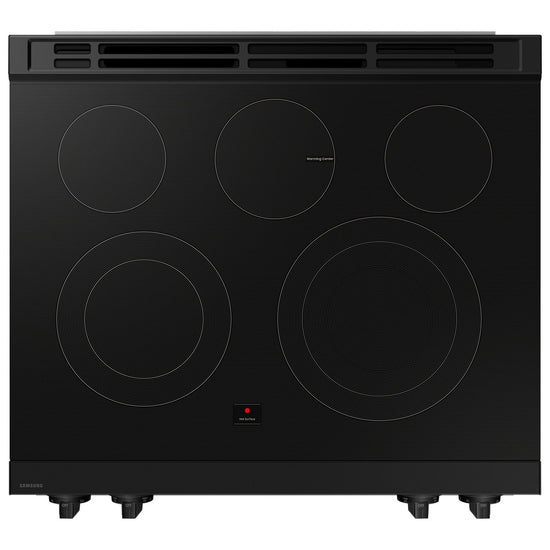 Samsung 30" Slide-In Electric Range with Fan Convection, 6.3 cu. ft. - NSE6DG8310SRAC
