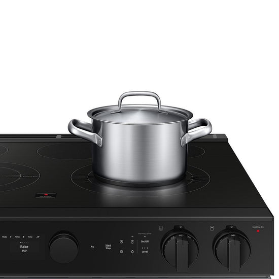 Samsung BESPOKE 30 Inch Slide-In Electric Range with True Convection & Air Fry - NSE6DG8500SR