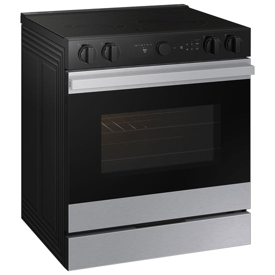 Samsung 30 Inch Slide-In Electric Range with True Convection, 6.3 cu. ft. - NSE6DG8700SRAC