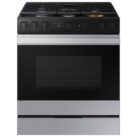 Samsung 30 Inch Slide-In Gas Range with True Convection, 6.0 cu. ft. - NSG6DG8500SRAA