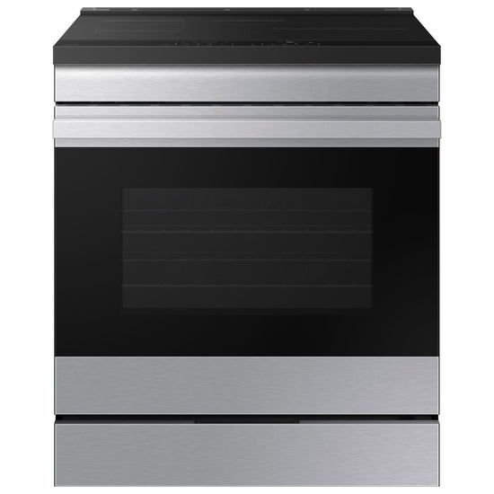 Samsung 30 Inch Induction Slide-In Electric Range with 6.3 cu. ft. Oven - NSI6DG9500SRAC