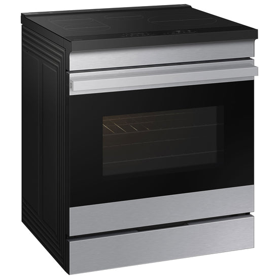 Samsung 30 Inch Induction Slide-In Electric Range with 6.3 cu. ft. Oven - NSI6DG9500SRAC