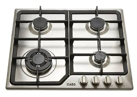 AEG 24 Inch Stainless Steel Gas Cooktop - AEG-6524GM-M