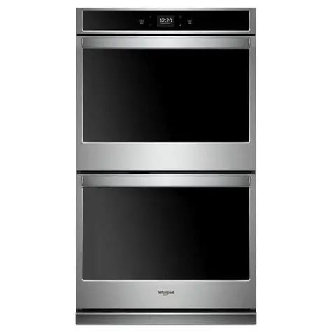 Whirlpool 30 Inch Smart Double Wall Oven, Stainless Steel - WOD51EC0HS