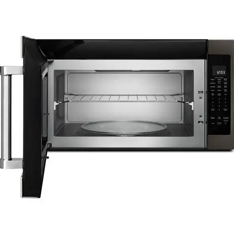 KitchenAid Over-the-Range Microwave Hood Combo, Black Stainless - YKMHS120EBS