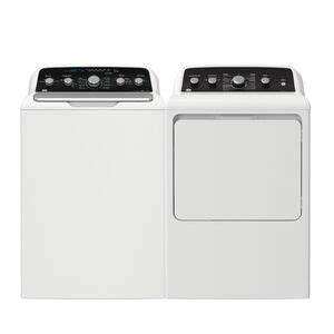 GE 4.9 Cu. Ft. Top Load Washer, White - GTW491BMRWS