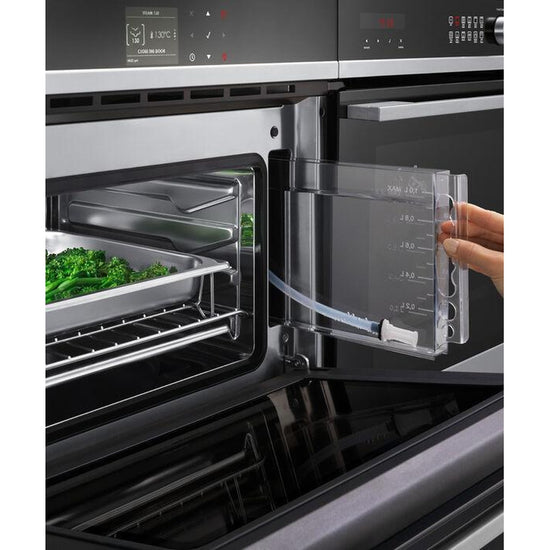 Fisher & Paykel 24 Inch Built-In Combination Steam Oven with 1.3 cu. ft. Capacity - OS24NDB1