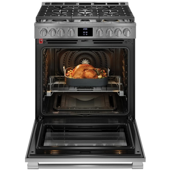 Frigidaire 30 Inch Gas Range, Smudge-Proof Stainless Steel - PCFG3080AF