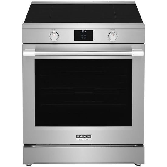 Frigidaire Professional 30 Inch Slide-In Induction Range, Smudge-Proof Stainless - PCFI308CAF