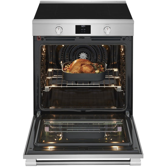 Frigidaire Professional 30 Inch Slide-In Induction Range, Smudge-Proof Stainless - PCFI308CAF