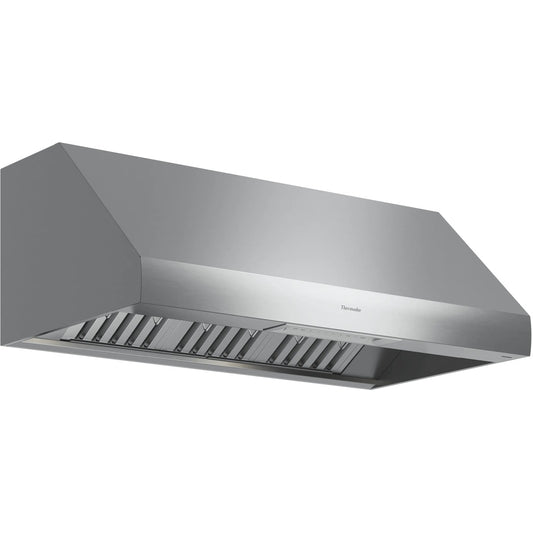 Thermador 48 Inch Wall Mount Smart Range Hood with LED Lighting and Automatic Mode - PH48GWS