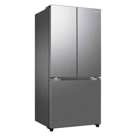 Samsung 33 Inch Counter Depth French Door Refrigerator with 17.5 cu. ft. Capacity, Stainless Steel - RF18A5101S9/AA
