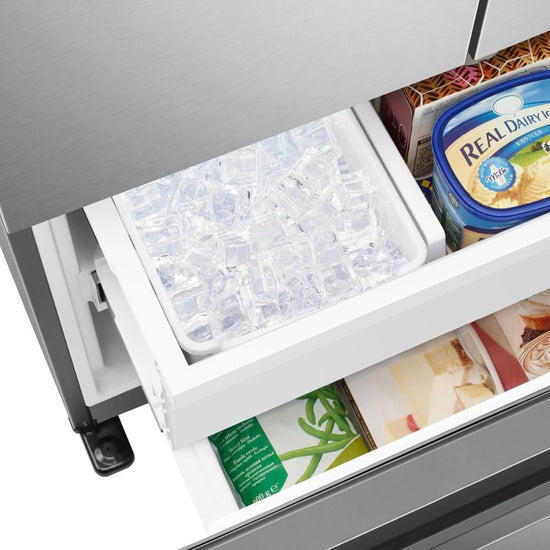 Samsung 17.5 cu. ft. Counter-Depth 3-Door French Door Refrigerator, Stainless Steel - RF18A5101SR