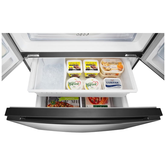 HISENSE 36-INCH FRENCH DOOR REFRIGERATOR, STAINLESS STEEL - RF208N6ASE