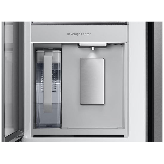 Samsung 36 Inch BESPOKE Counter-Depth 4 Door French Door Refrigerator, Stainless Steel - RF23BB8600QLAA