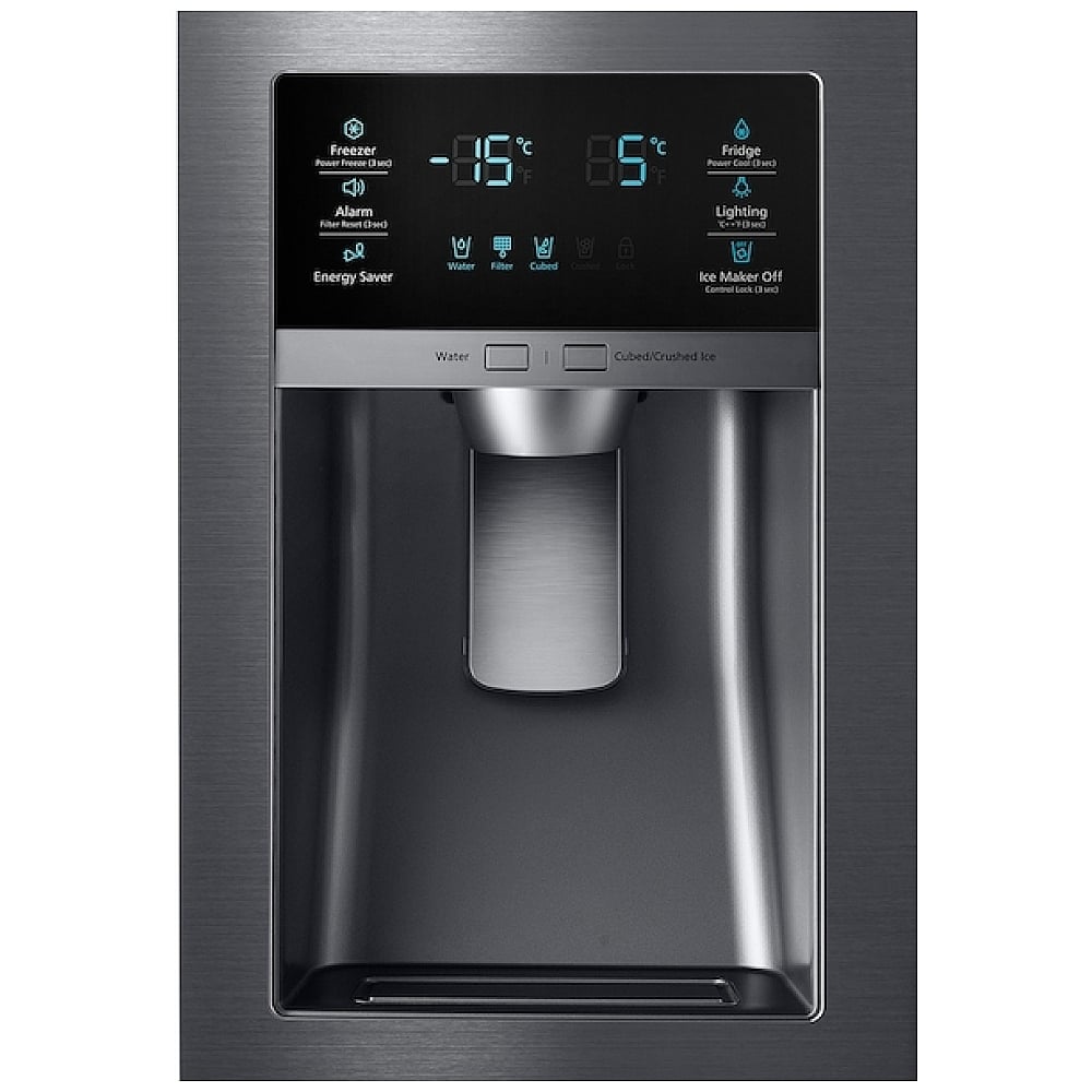Samsung 25 Cu. Ft. Large Capacity 4-Door French Door Refrigerator - RF25HMIDBSG/AA