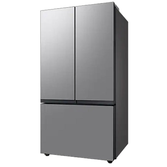 Samsung Bespoke 36 Inch French-Door Refrigerator with 30.1 Cu. Ft. Capacity, Stainless Steel - RF30BB6200QLAA