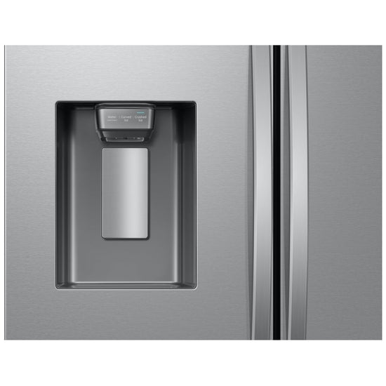 Samsung Bespoke AI 31 cu. ft. 3-Door French Door Refrigerator with Water & Ice Dispenser - RF32CG5B30SRAA