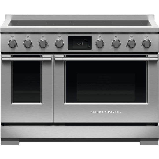 Fisher & Paykel Professional 48 Inch Induction Range, Double Oven - RIV3-486