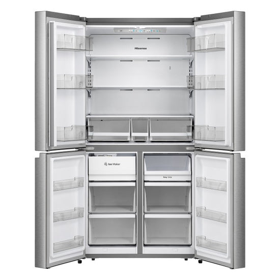 Hisense 36 Inch Counter-Depth 4-Door Refrigerator, 21.5 cu. ft. - RQ22A4CSD