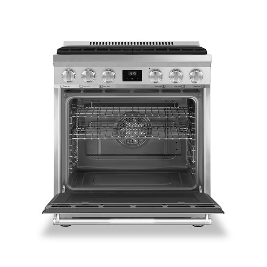 Smeg 30 Inch Freestanding Dual Fuel Range - SPR30UGMX