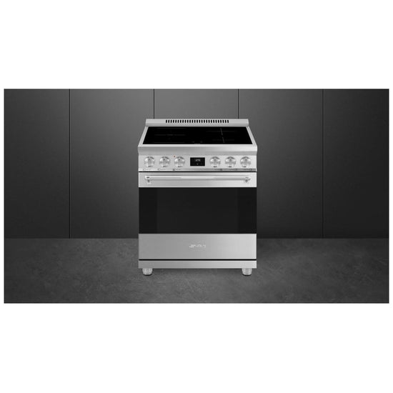 Smeg Professional 30 Inch Induction Range, Stainless Steel - SPR30UIMX