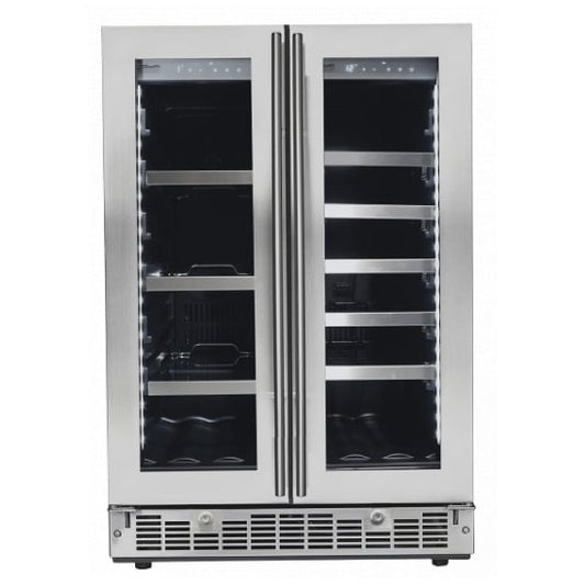 Silhouette Danby Compact Wine Cooler Under Counter Wine Refrigeration - SPRBC047D1SS-RF