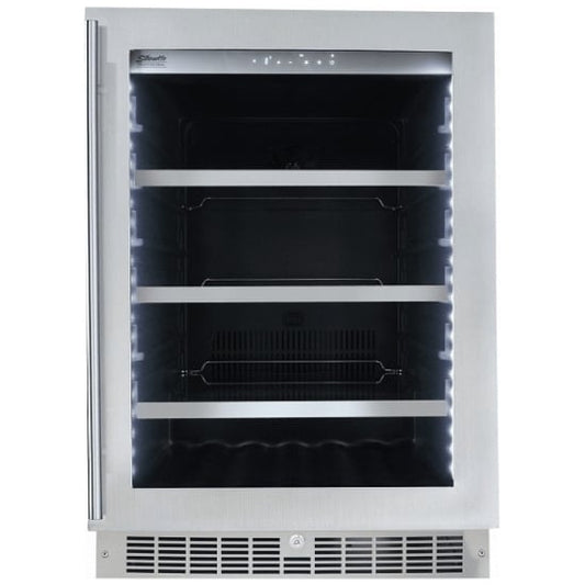 Danby Silhouette Beverage Center in Stainless Steel with Adjustable Shelving and Pro-Vection Cooling - SPRBC056D1SS-RF