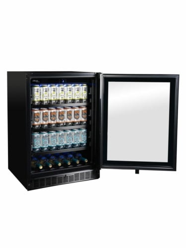 Danby 5.6 CF Beverage Cooler Black Stainless Steel - SSBC056D3B-RF