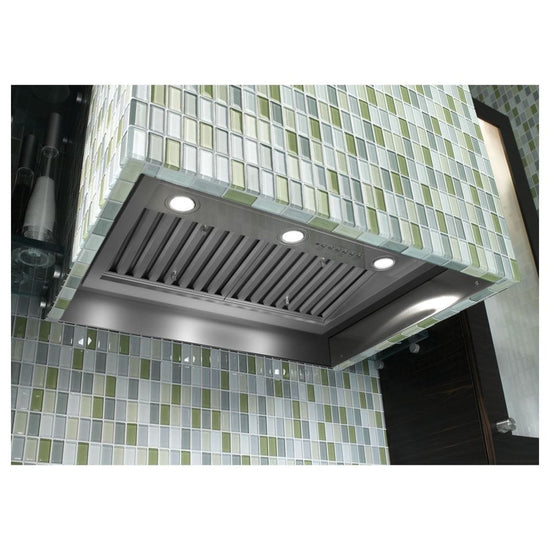 GE 30-inch Smart Insert Range Hood, Stainless Steel - UVC9300SLSS