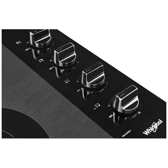 Whirlpool 30 Inch Electric Cooktop, Black - WCE55US0HB