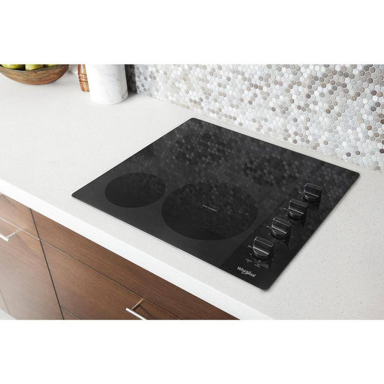 Whirlpool 24 in. Radiant Electric Cooktop, Black - WCE55US4HB