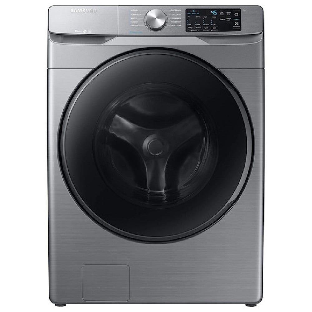 Samsung 5.2 cu ft. Platinum Front Load Washer with Steam Option - WF45R6100AP/US