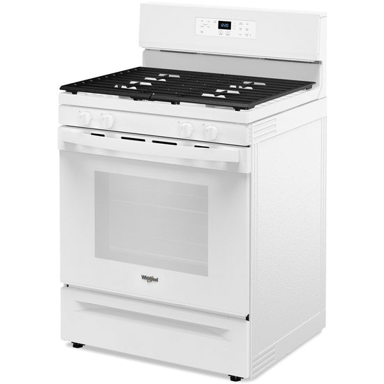 Whirlpool 30 Inch Freestanding Gas Range with 5.0 cu. ft. Oven - WFGS3530RW