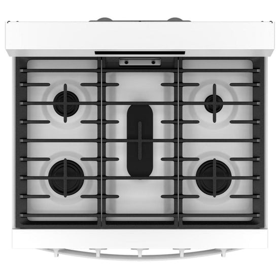 Whirlpool 30 Inch Smart Gas Range with Air Cooking, White - WFGS5030RW