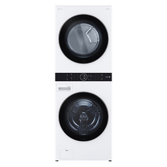 LG WashTower Single Unit Front Load with Centre Control, 5.2 cu ft Washer / 7.4 cu ft Dryer - WKE100HWA
