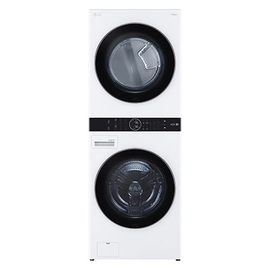 LG WashTower Single Unit Front Load with Centre Control, 5.2 cu ft Washer / 7.4 cu ft Dryer - WKE100HWA
