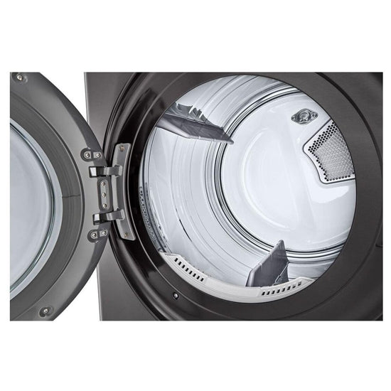 LG WashTower Laundry Centre, Black Steel - WKEX300HBA