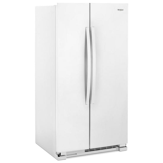 Whirlpool 33 Inch Side-by-Side Refrigerator, 21.72 Cu. Ft., White - WRS312SNHW